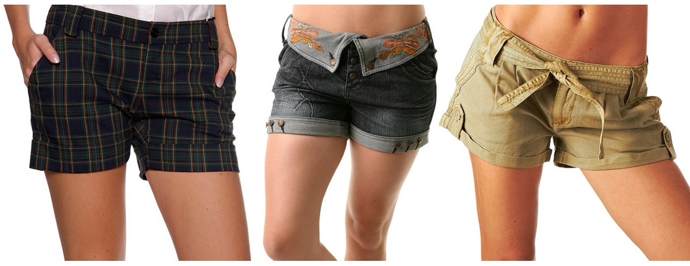 Damen-Shorts Größen